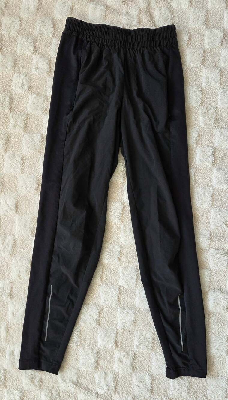 Nike Swift Women's Dri-FIT Mid-Rise Running Pants Black Size XS Hybrid Joggers